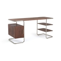 Стол Письменный из орехового дерева Emlyn единый размер каштановый AM.PM  фото, kupilegko.ru